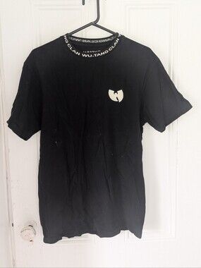 WU-TANG CLAN Black Short Sleeve Logo Tee